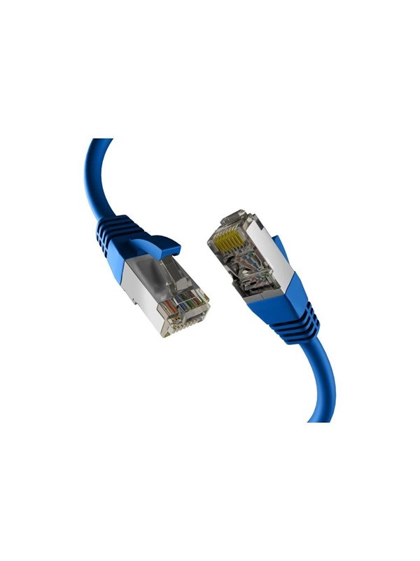 M-CAB EFB-Elektronik patch cable - 5 m - blue - Blauw - 5m