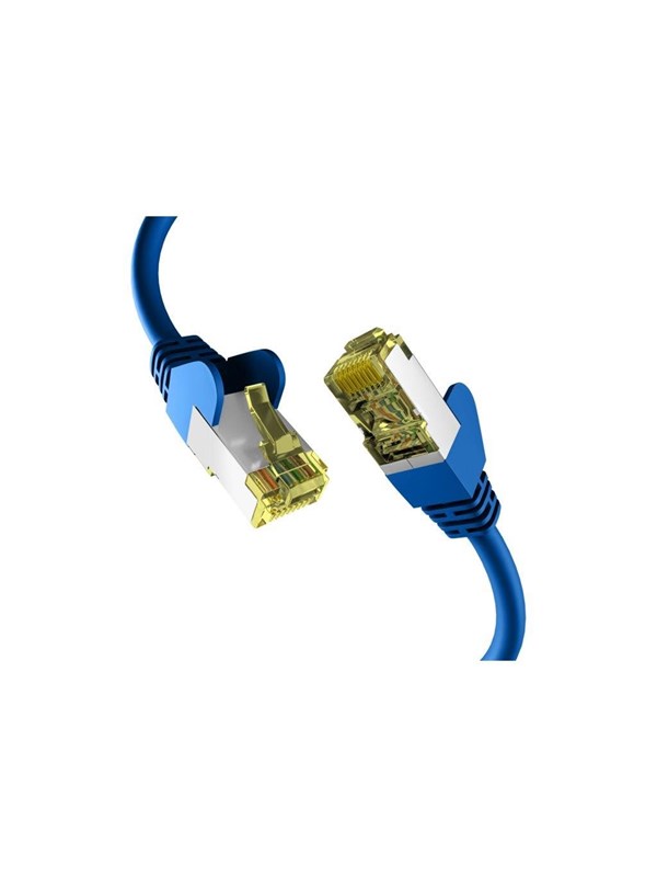 M-CAB EFB-Elektronik patch cable - 15 m - blue - Blauw - 15m
