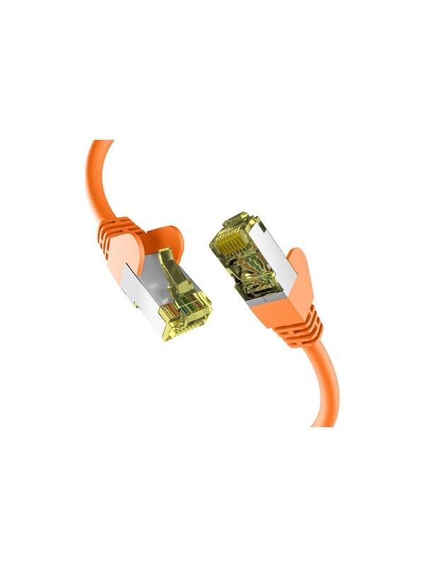 M-CAB EFB-Elektronik patch cable - 7.5 m - orange - Oranje - 7.5m