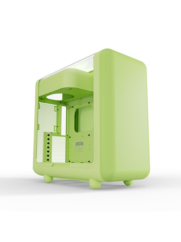 HYTE X50 Macha Milk / Green (Green) - Case - Miditower - Green