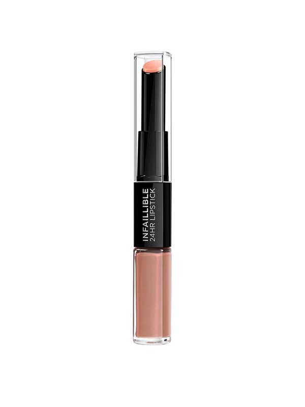 L’Oréal Paris Infaillible 24H Lipstick - Verzorgende Lippenstift Verrijkt met Hyaluronzuur - 113 Invincible Sable -5.7 ml