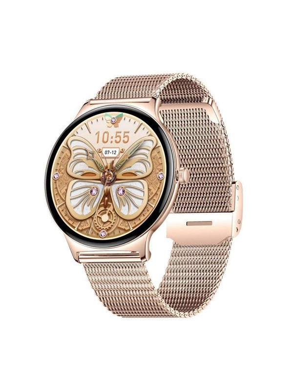 Colmi V89 Smartwatch - Stainless Steel Gold