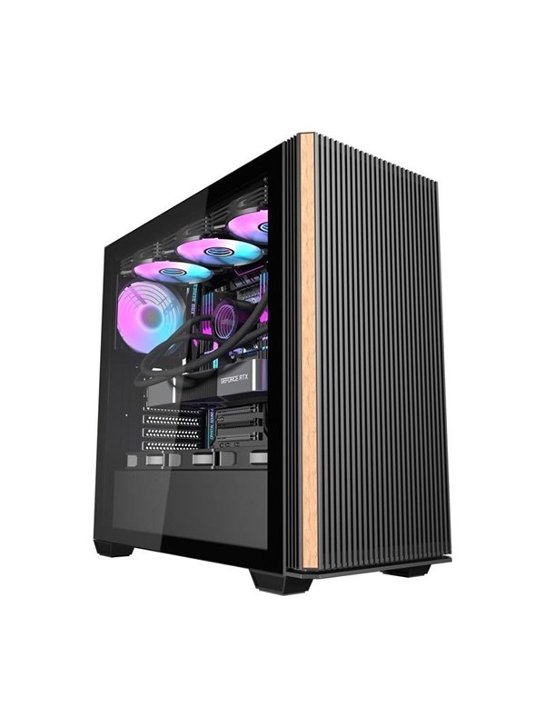 Darkflash DS900WS Computer Case + 4?Fans - Case - Zwart