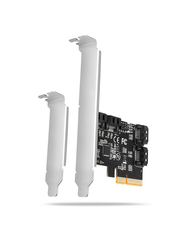 AXAGON PCES-SA4X4 PCIe Controller 4x internal SATA 6G port + LP