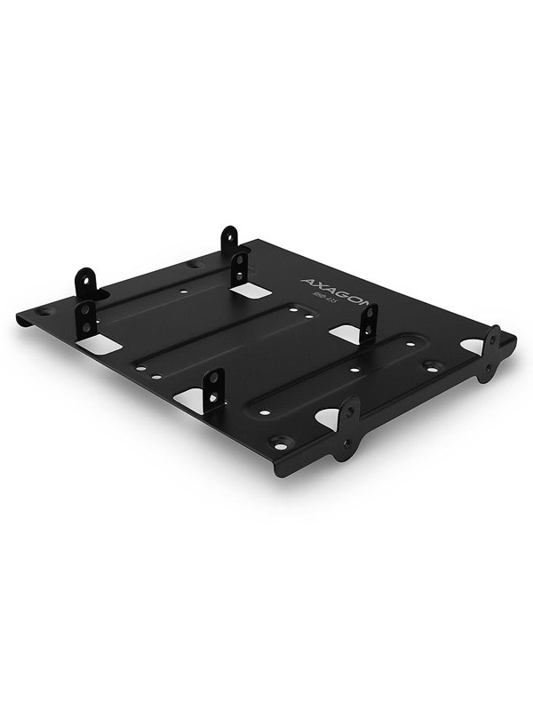 AXAGON 4 × 2.5" SSD / HDD or 2 × 2.5" SSD / HDD & 1 × 3.5" HDD Bracket into 5.25" Bay