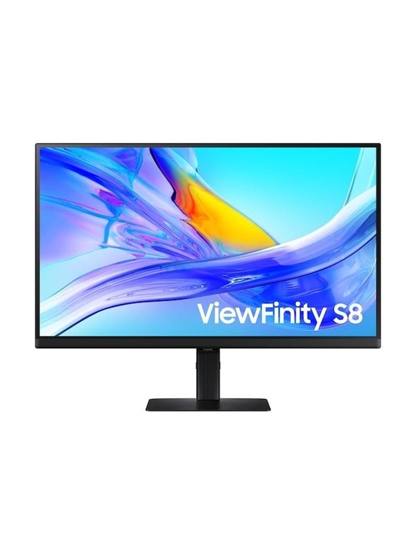 27" Samsung ViewFinity S8 S27D804 - 3840x2160 (4K) - 60Hz - VA - 90W USB-C - KVM switch
