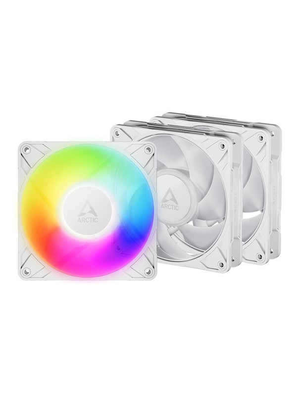 Arctic P12 Pro A-RGB - case fan - with cable splitter - Case ventilator - 120mm - Wit