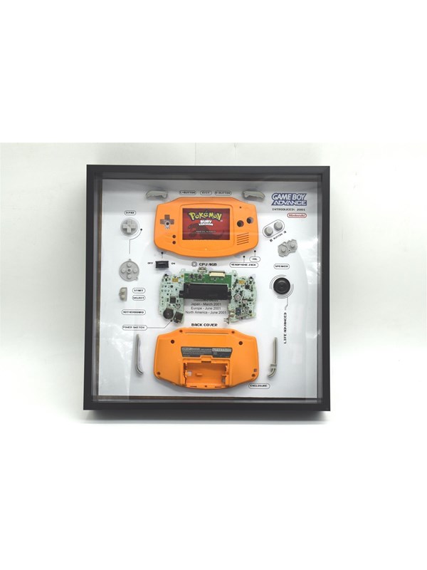 GRC - Retro Art Nintendo Gameboy Advance Console Display - Afbeelding