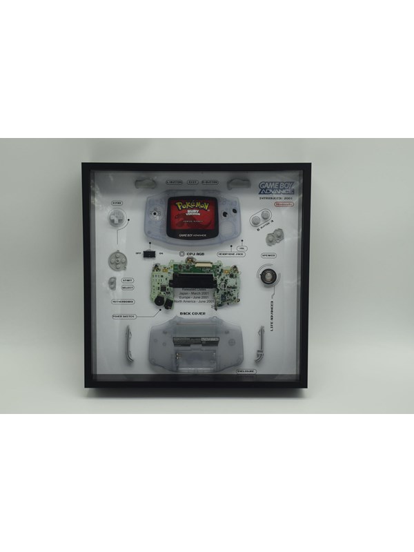GRC - Retro Art Nintendo Gameboy Advance Console Display - Afbeelding