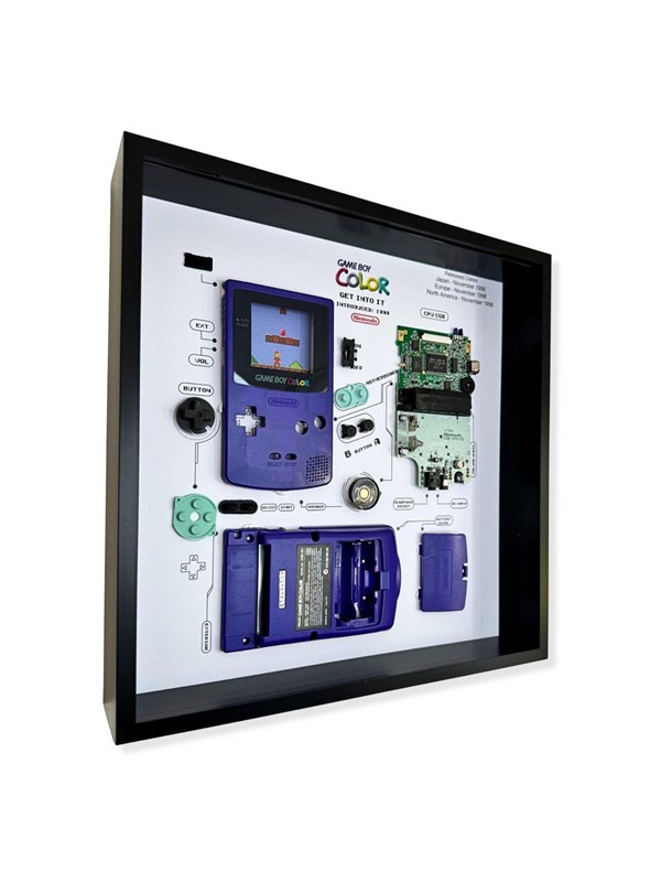 GRC - Retro Art Nintendo Gameboy Color Console Display - Afbeelding