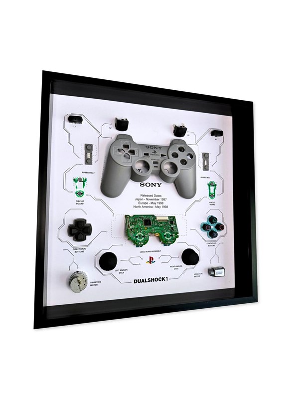 GRC - Retro Art Sony PS1 Dual Shock 1 Controller Display - Afbeelding