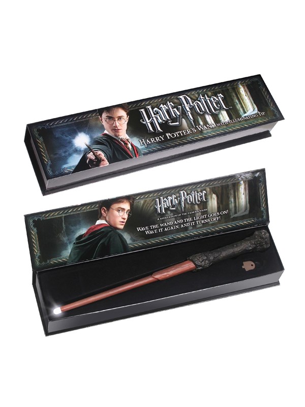 Harry Potter (Tover)staf Replica Harry's Illuminating Wand Bruin
