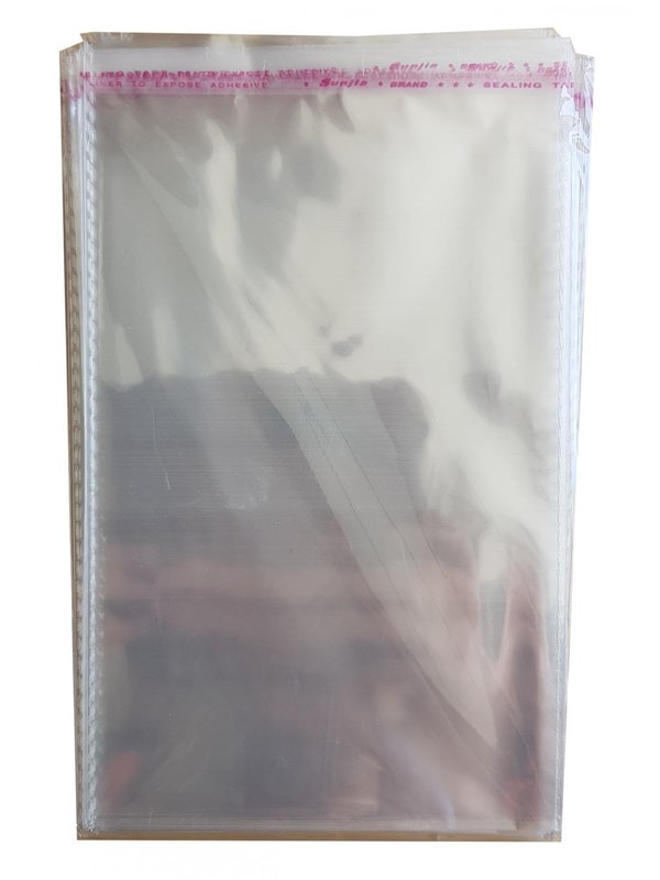 Hobby Mate Cellophane bag 125*175mm A6. 100 pcs.