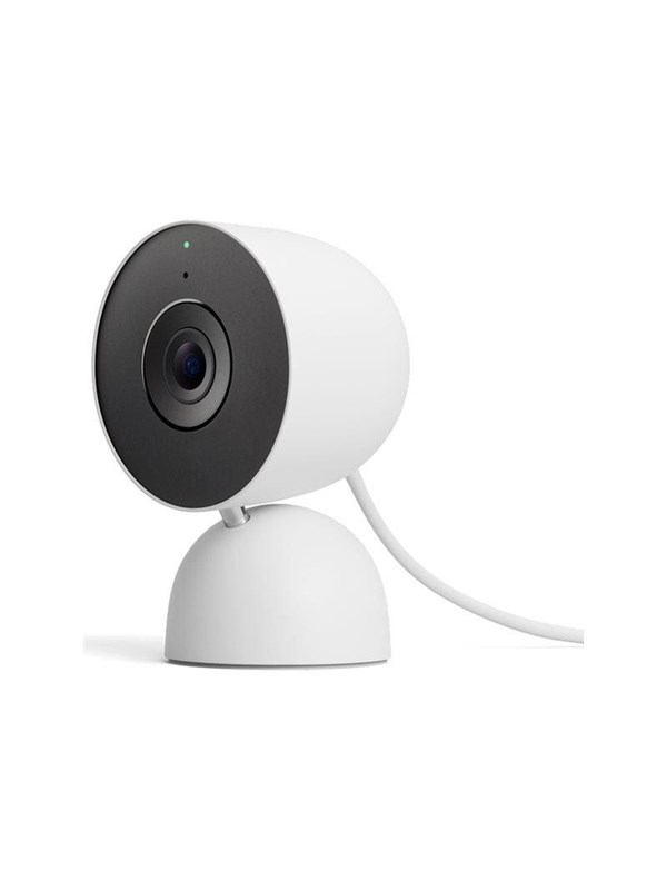 Google Nest Cam Indoor - Beveiligingscamera - Wired - 3nd Gen - Snow