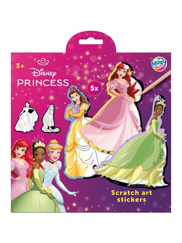 Hobby Mate DISNEY PRINCESS Scratch Art