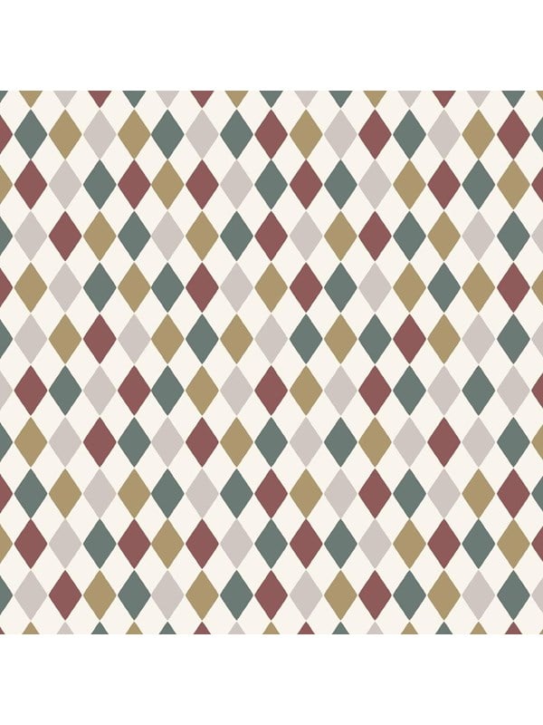 SCANSEASON Gift wrap 57cm*6meter. Harlequin