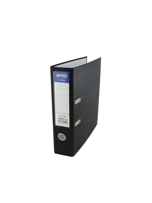 SPREE Letter folder 75mm BLACK