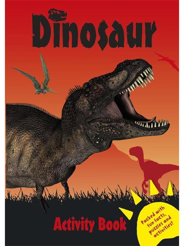 Alligator DINOSAURUS coloring/activity book