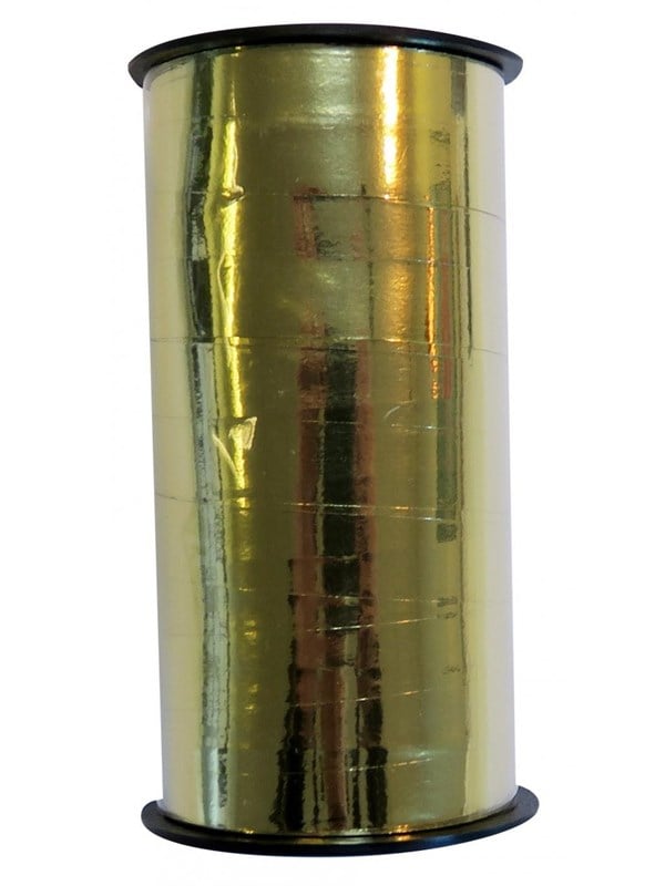 SCANSEASON Gift ribbon poly. Gold 10mm*50M.