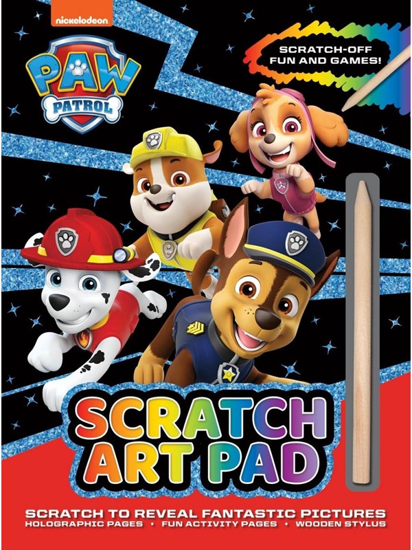 Alligator PAW PATROL Scratch Art Pad