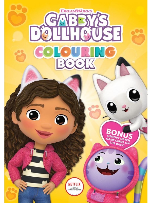 Alligator GABBY'S DOLLHOUSE coloring book