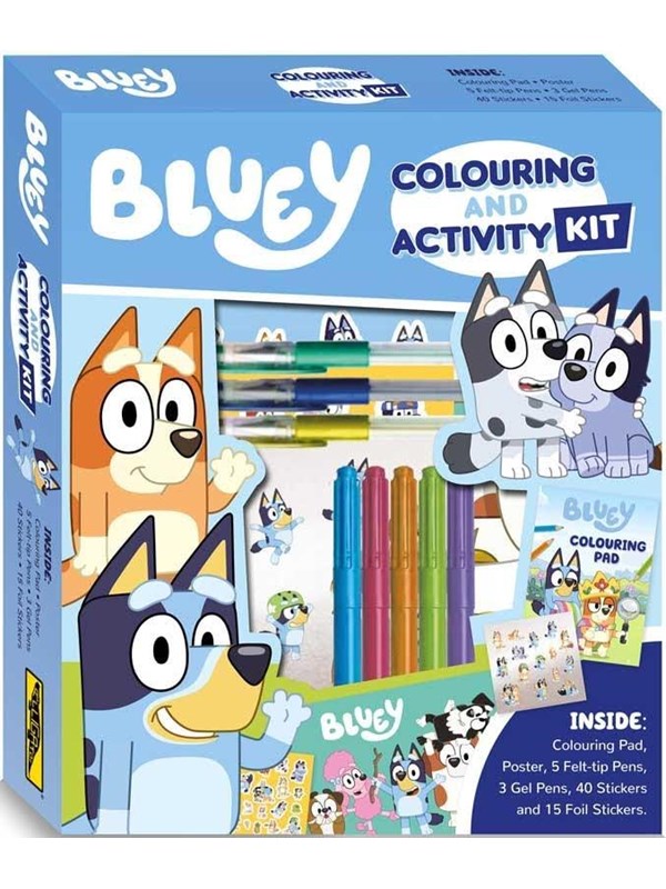 Alligator BLUEY Coloring & Activity Kit