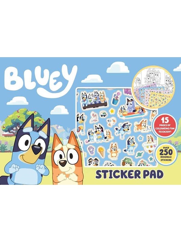 Alligator BLUEY Sticker Pad