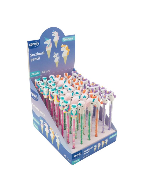 SPREE Stiftblyant i sektioner UNICORN