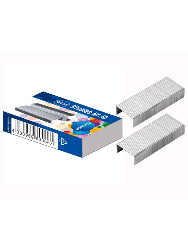 Centrum Nietjes - nr. 10 - Doosje 1000 stuks - Nietjes voor Nietmachine - Nietjes Nummer 10