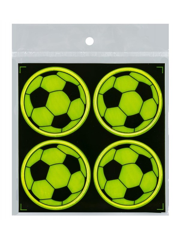 CENTRUM Reflective stickers 4 pcs. ø50mm. Footballs