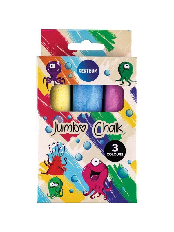 CENTRUM Street chalk 3 pcs. ass. 105*24mm