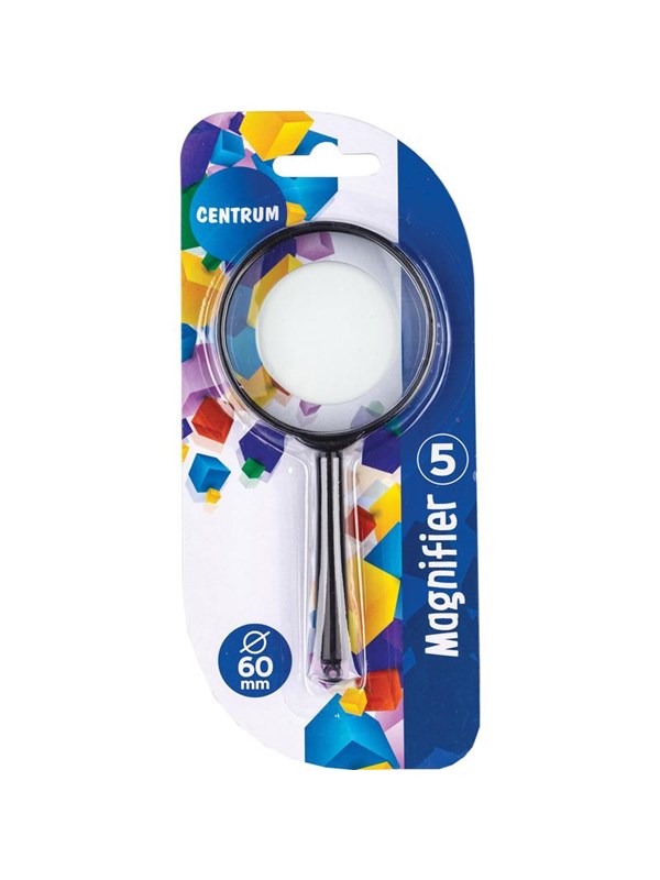 Vergrootglas Dia 6 cm - klein - 13 cm lang - loep - kind / volwassenen