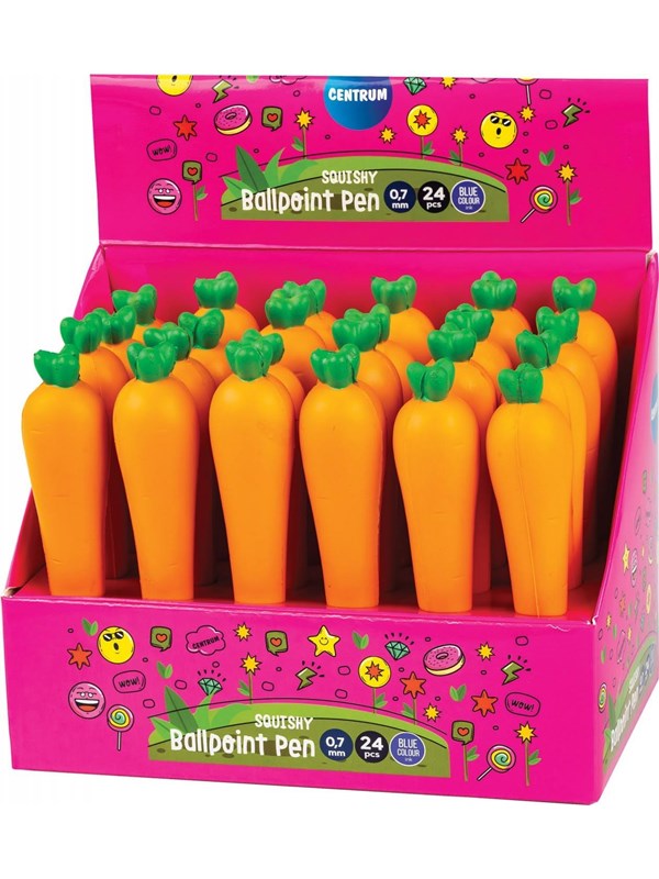 CENTRUM Ballpoint pen SQUISHI YELLOW RED