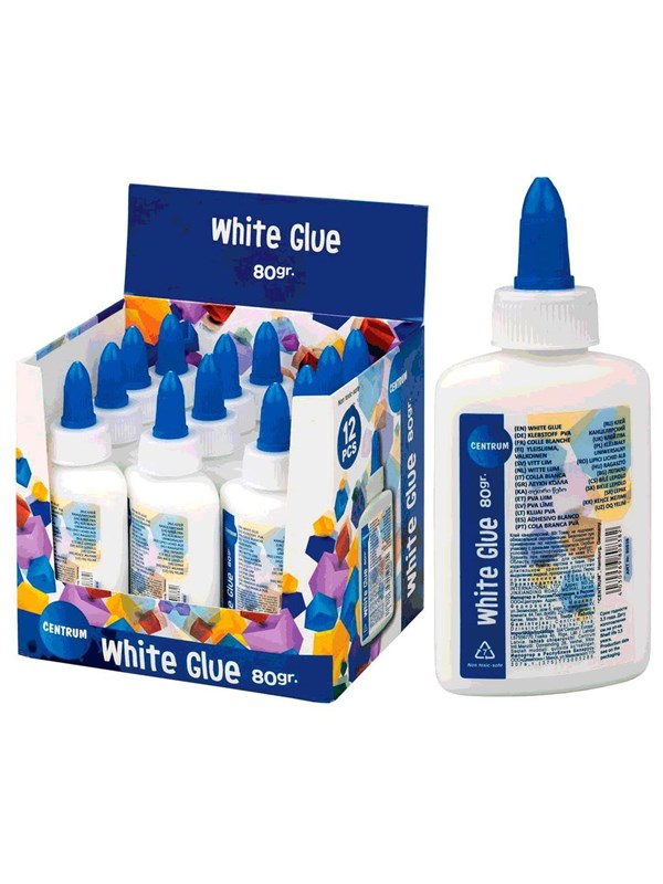 CENTRUM Glue - white PVA glue for paper etc. 80G