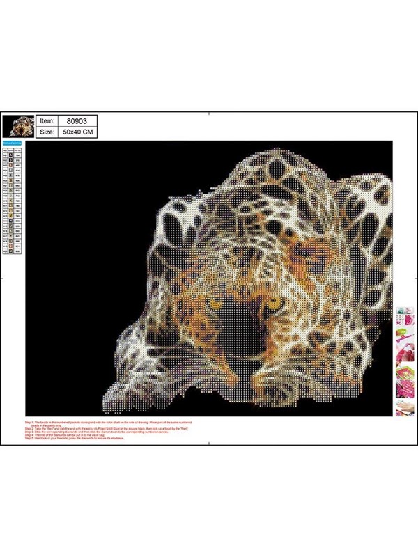 CENTRUM Diamond Painting 40*50cm. LEOPARD