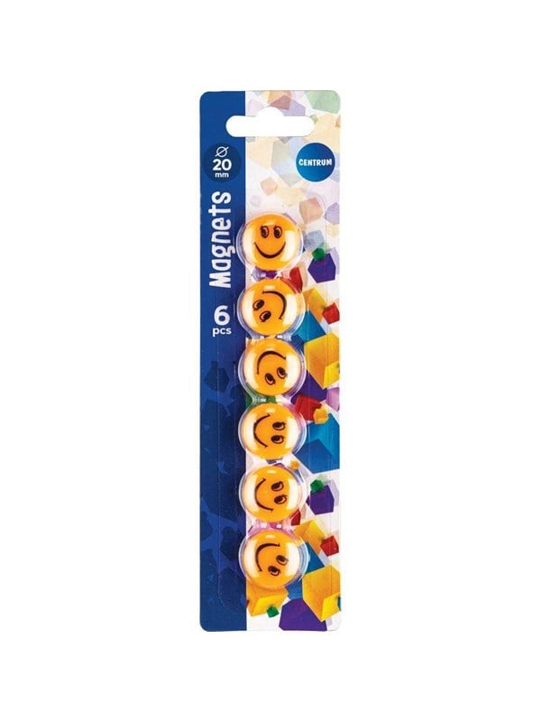 CENTRUM Magnets SMILE 20mm 6 pcs.
