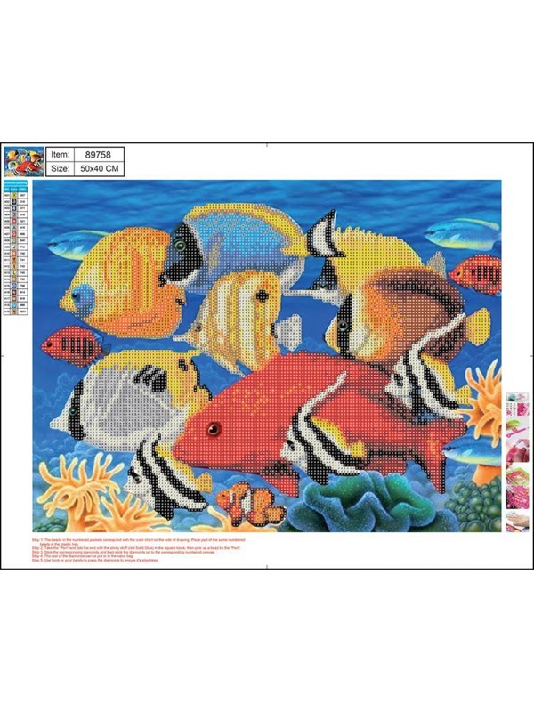 CENTRUM Diamond Painting 40*50cm. FISH