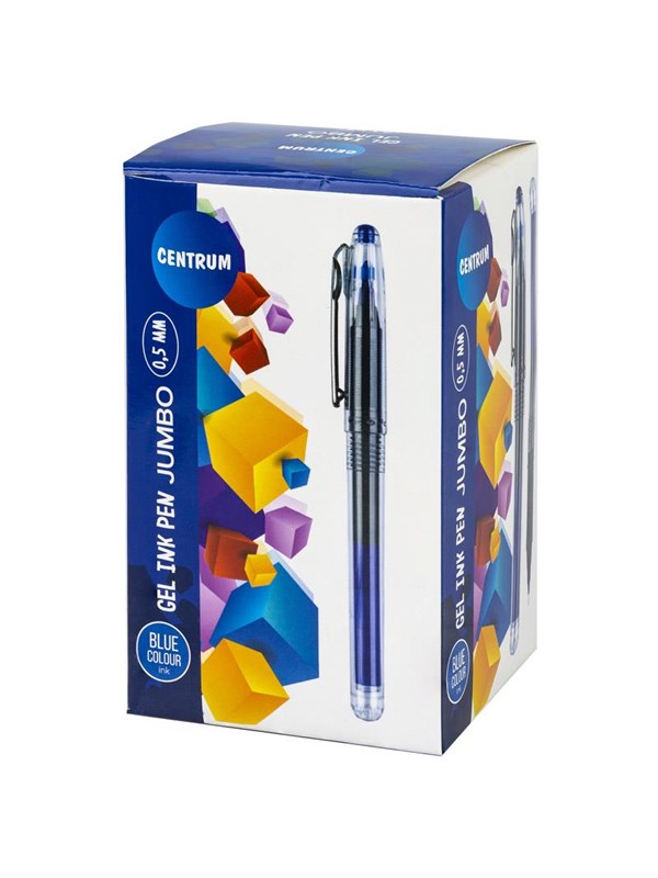 CENTRUM Fineliner with cap. Gel Ink. Blue