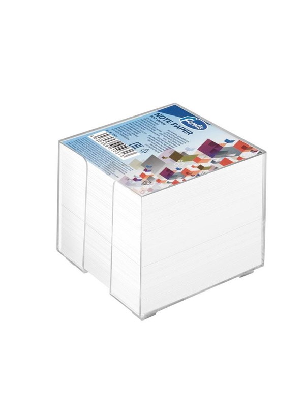 CENTRUM Cube with white paper approx. 9*9cm.