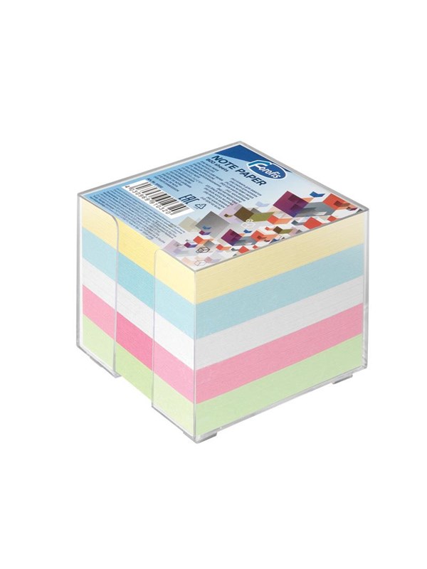 CENTRUM Cube with colored paper approx. 9*9cm.
