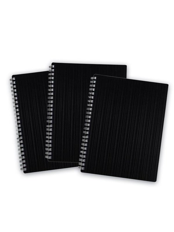 BRIGHTOFFICE College block A5. LIN. BLACK PP 70/70