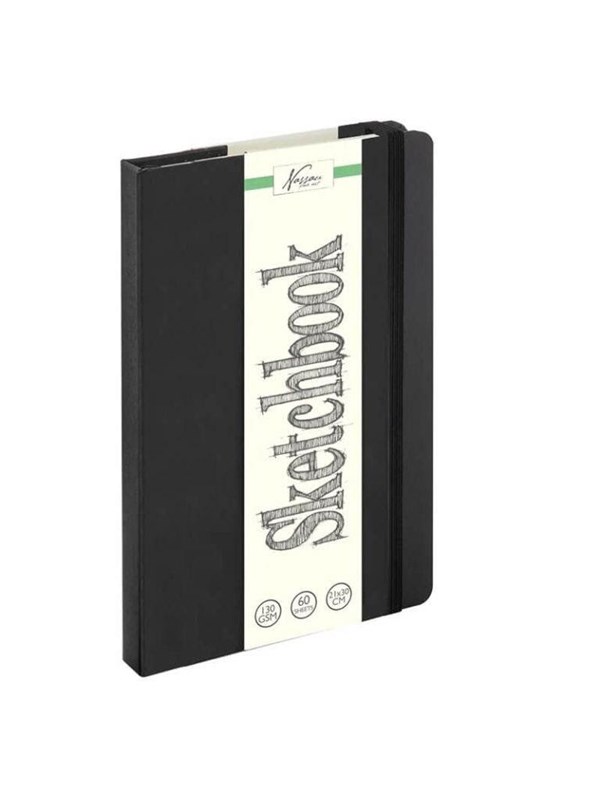 Creative Craft Group Sketchbook 21*30cm. 120 pages. 130g. Black