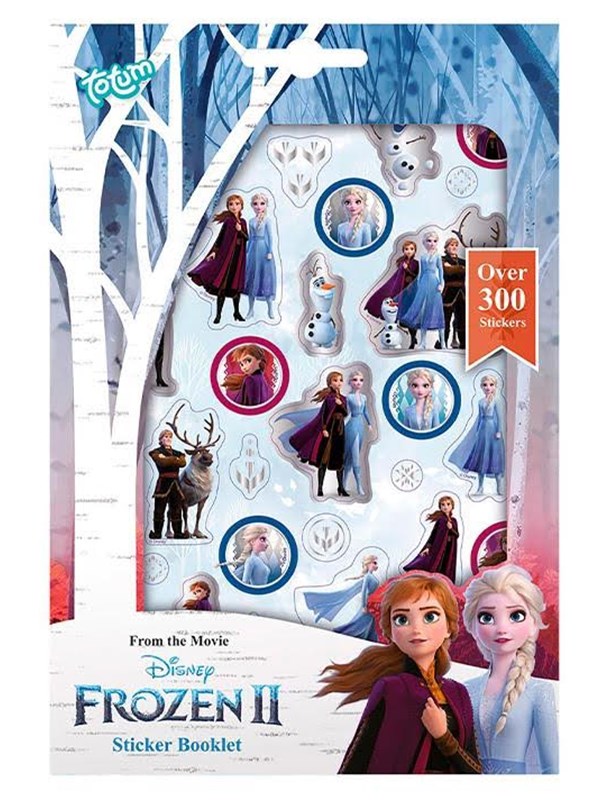 Totum Disney Frozen 2 - Stickerboek - 4 Vellen - 175+ Stickers