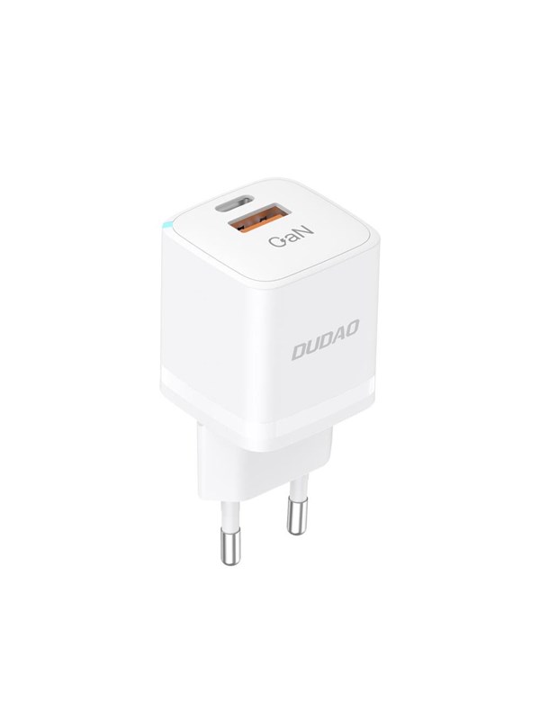 Dudao Wall charger GaN 33W PPS USB C/USB A13Pro - white