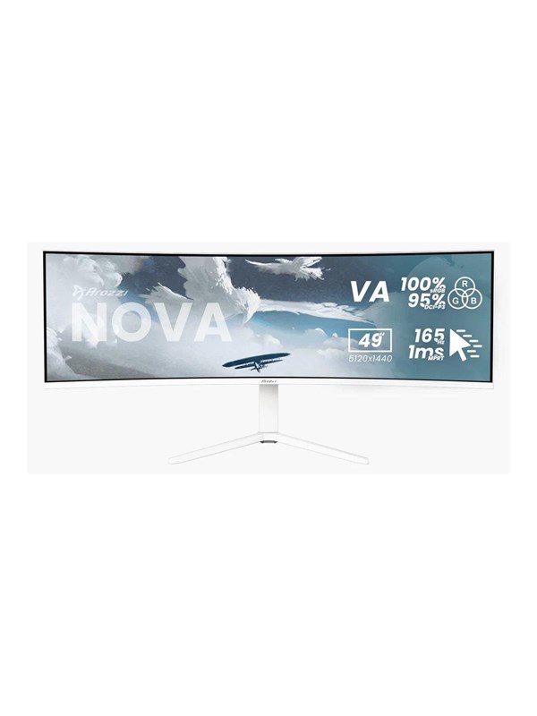 49" Arozzi Nova 49 Curved computer monitor