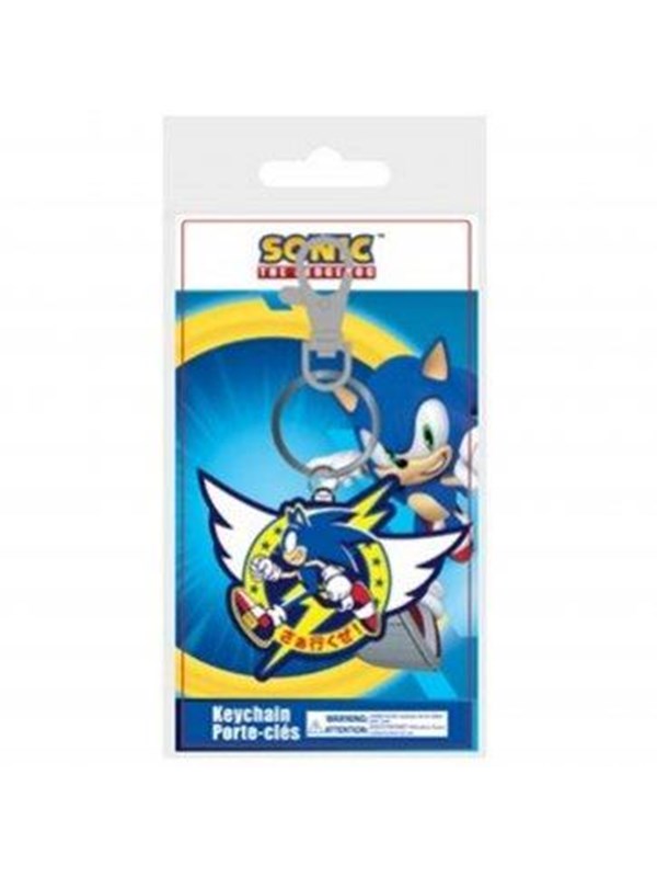 Innex - Sonic the Hedgehog - Soft PVC Keychain - Sonic Win - Sleutelhanger