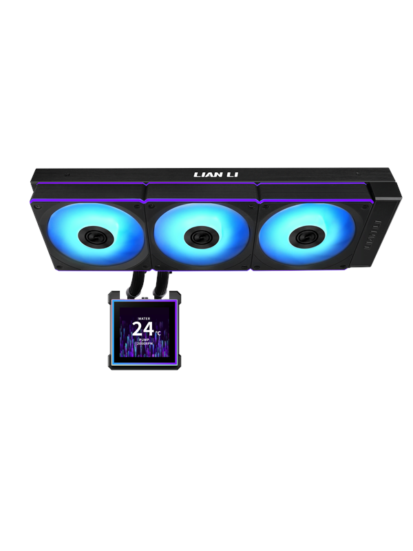Lian Li Hydroshift II LCD-S 360CL Wireless - CPU waterkoeling - Max 31 dBA