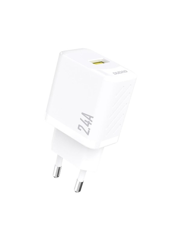 Dudao A23 2.4A USB-A Charger - White