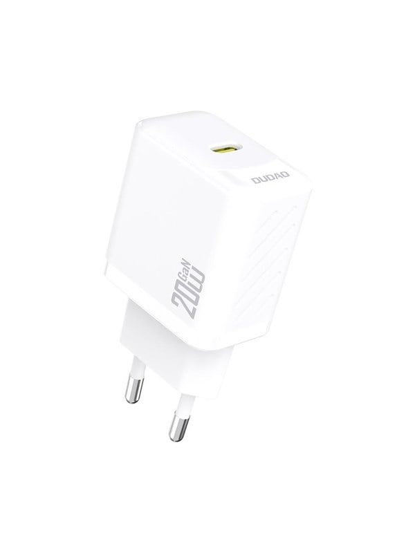 Dudao A26 PD20W GaN USB-C Charger - White