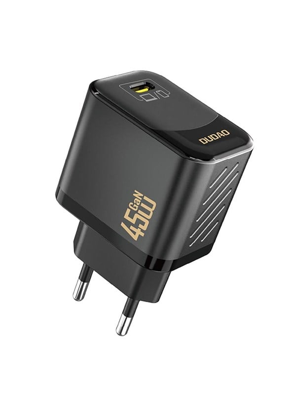 Dudao A28 45W GaN USB-C Wall Charger - Black